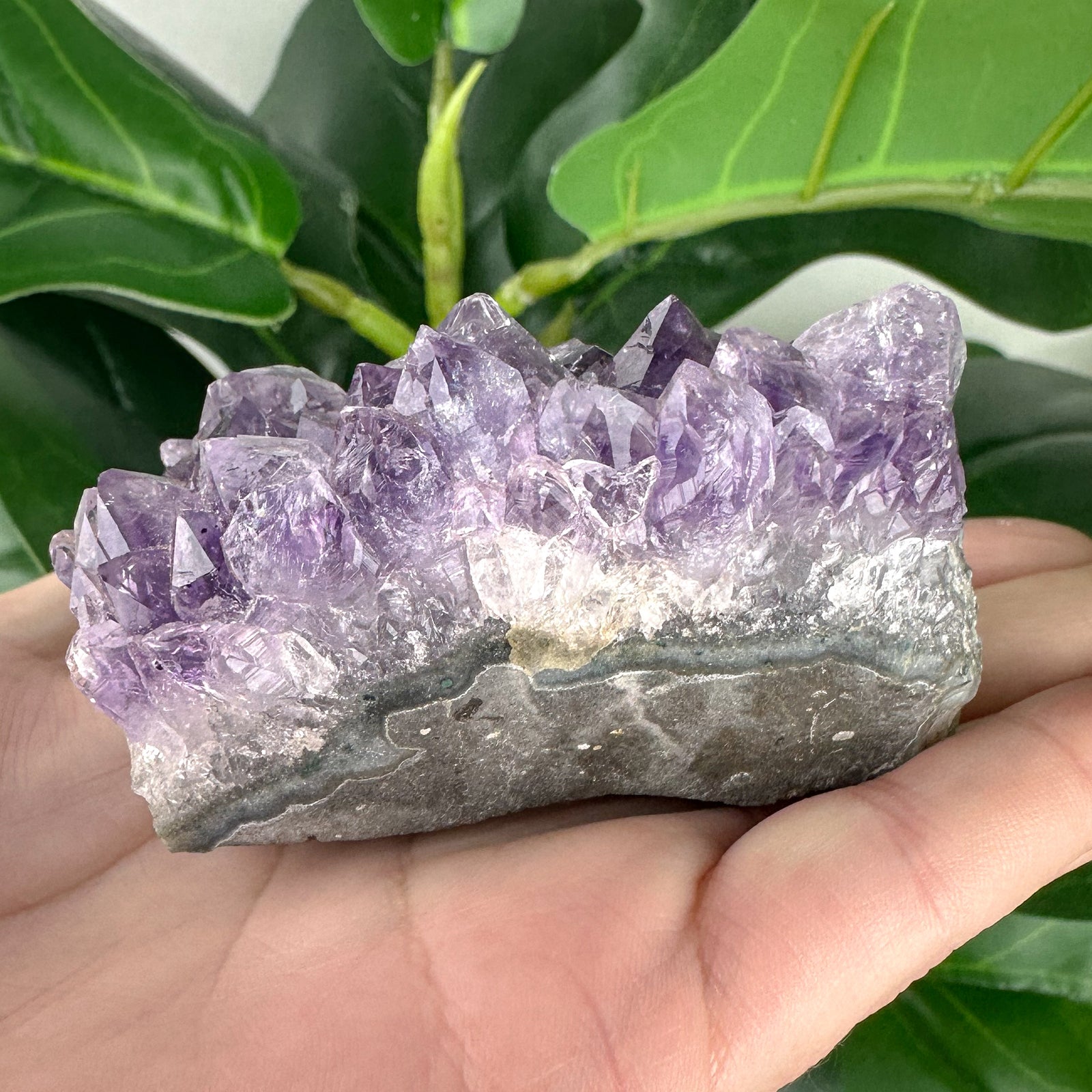 Amethyst Cluster | Natural Crystal | One of a Kind | Spiritual Healing