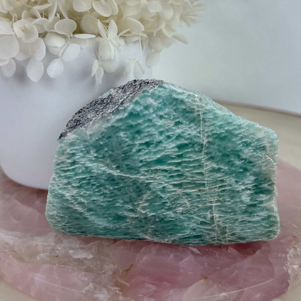 Radiant Amazonite: Polished to Perfection!