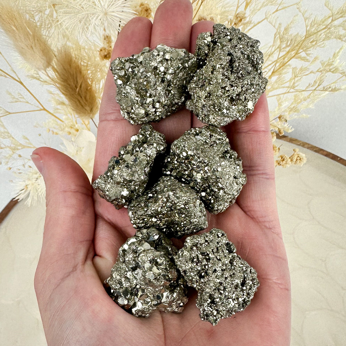 Sparkling Pyrite Cluster - Handpicked With Intention