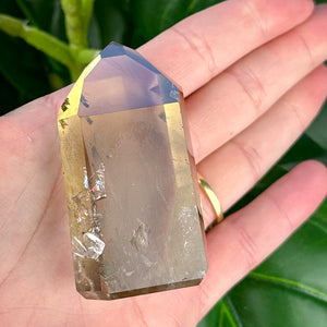Natural Smoky Citrine Generator | Grounding, Abundance & Protection