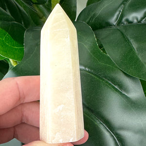Peach Selenite Tower | Satin Spar | Energy Cleansing | Choose Your Piece