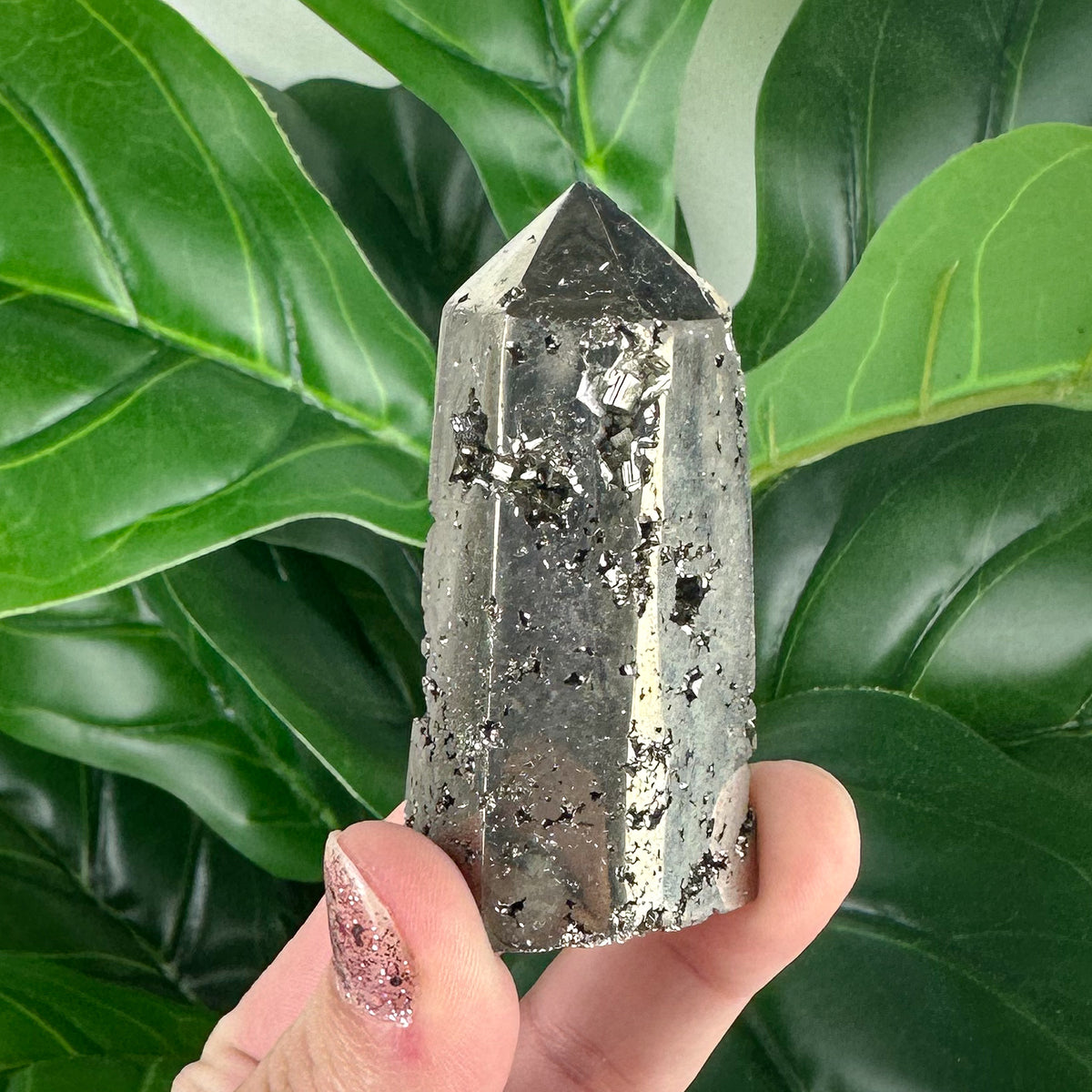 High Quality Pyrite Tower 98grams