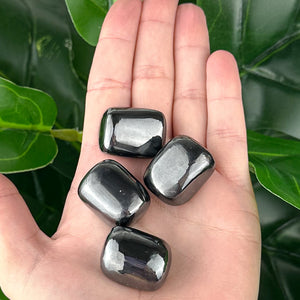 Tumbled Hematite | Grounding & Protection Crystal | High Quality Stones