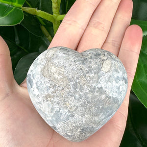 Celestite Heart Crystal | Calming, Peaceful & Spiritual Energy