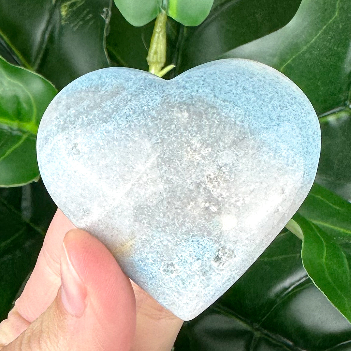 Trolleite Crystal Heart | Peaceful Energy & Emotional Balance
