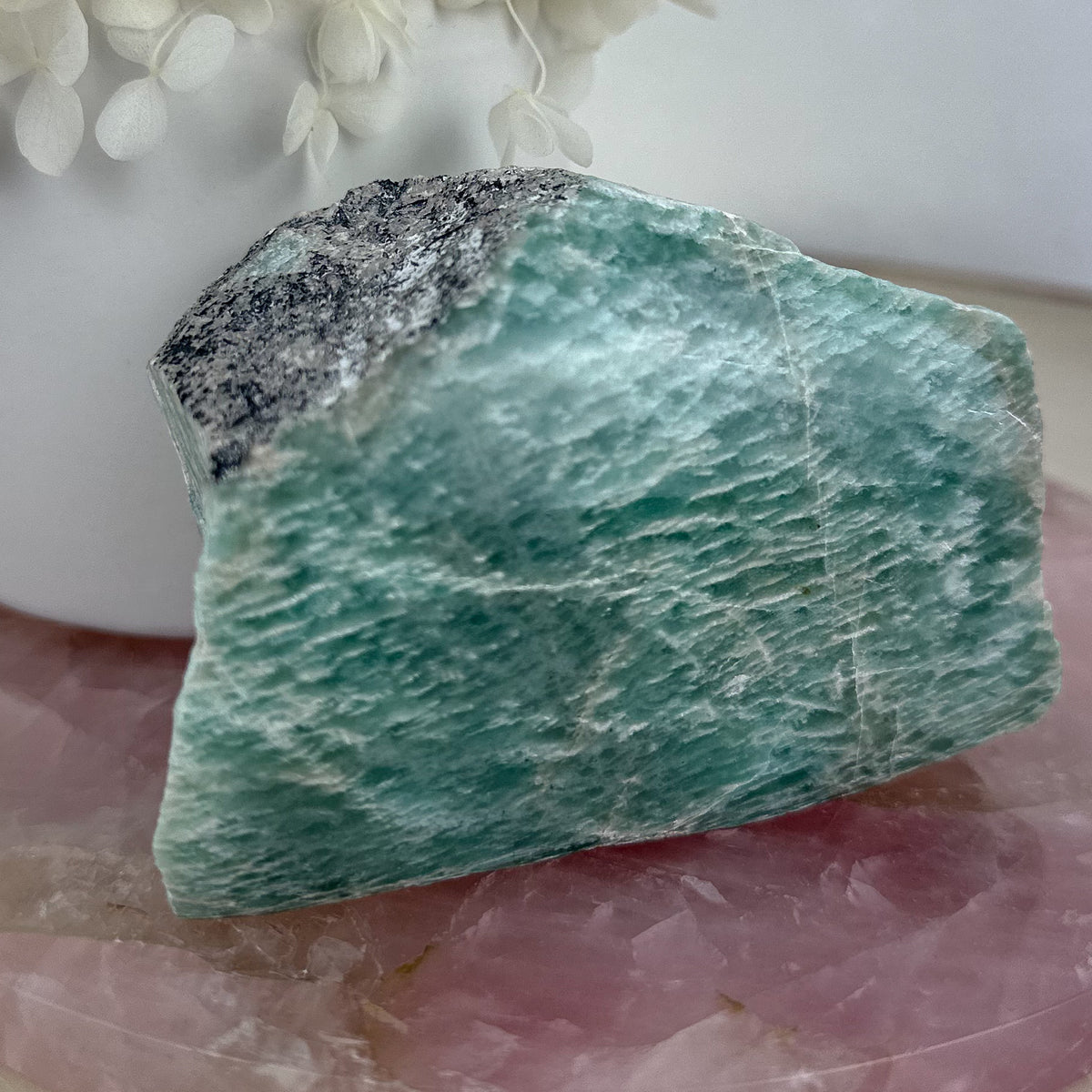 Radiant Amazonite: Polished to Perfection!