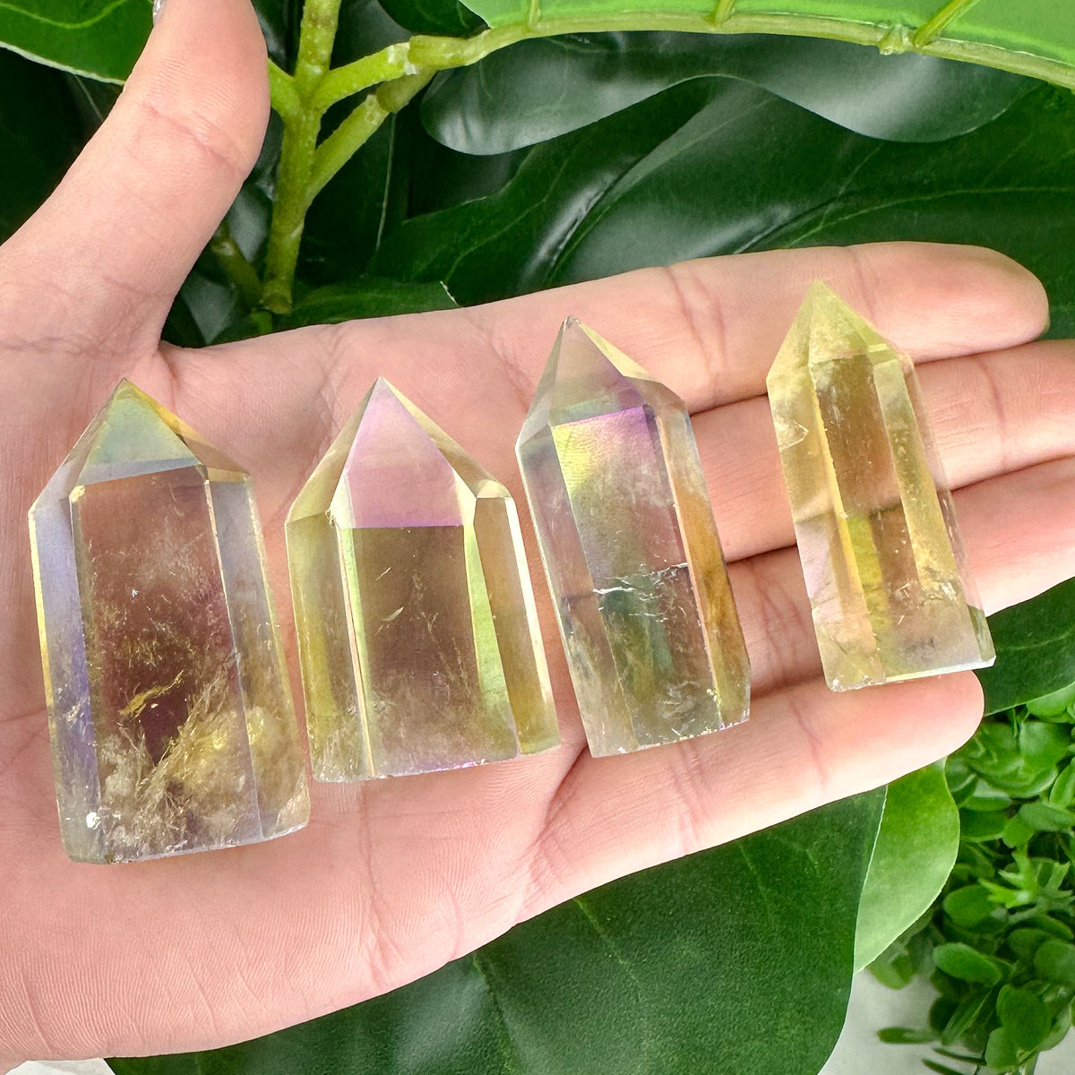 Citrine Aura Points - Choose Your Own