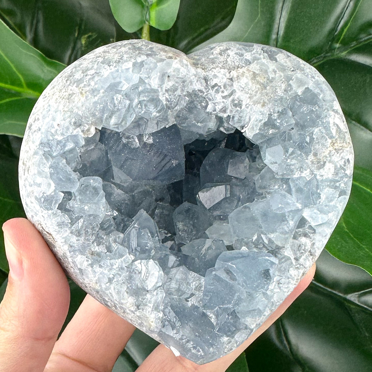 Celestite Heart Crystal | Peace, Angel Energy & Calming Energy