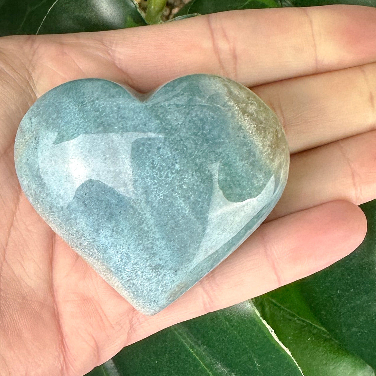 Trolleite Crystal Heart | Peaceful Energy & Intuitive Healing