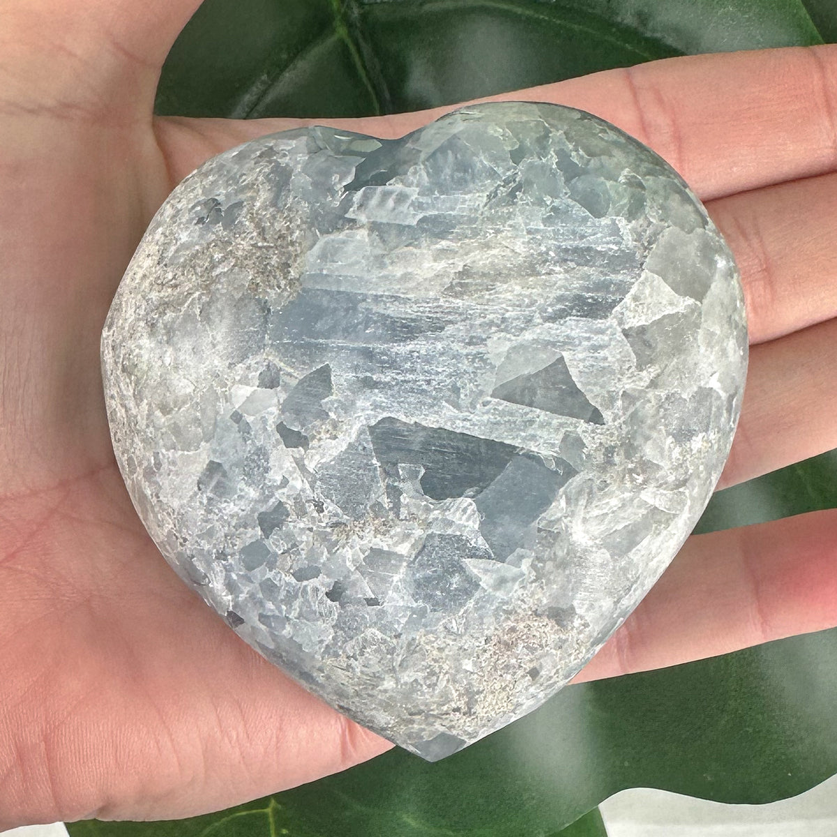 Celestite Heart “Celestial Comfort”