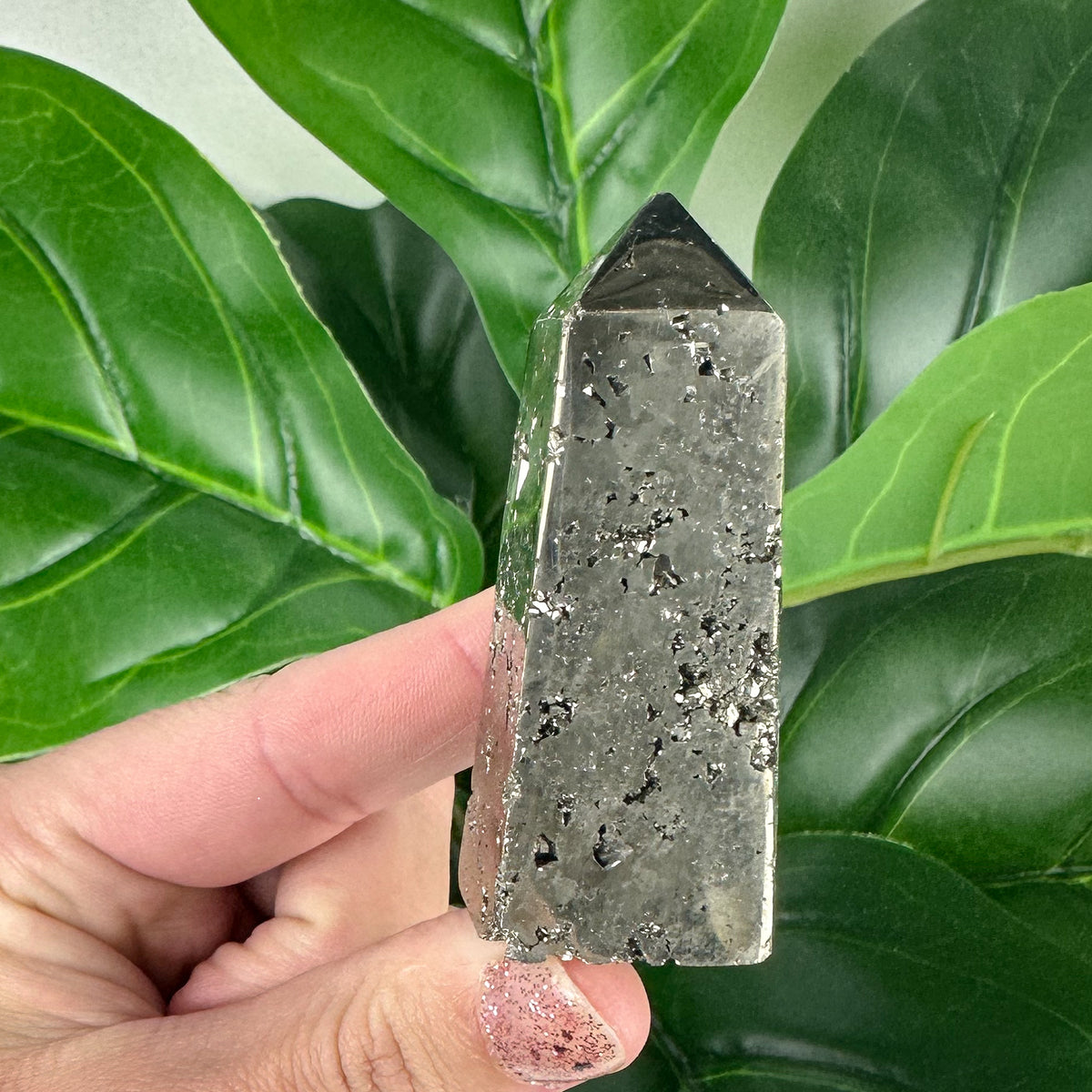 High Quality Pyrite Tower 98grams