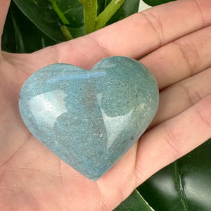 Trolleite Heart Crystal | Intuition, Peace & Spiritual Growth