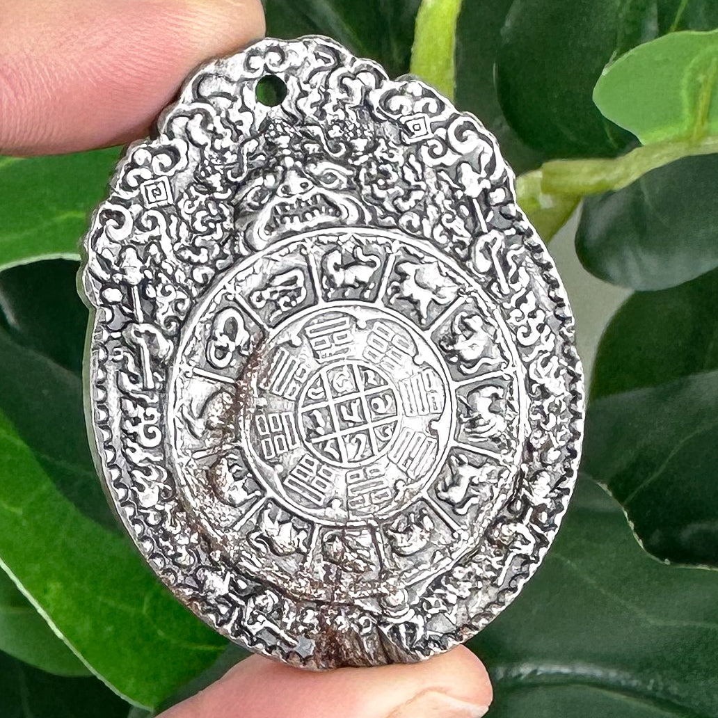 Muonionalusta Meteorite Talisman 36g | Iron Meteorite Pendant