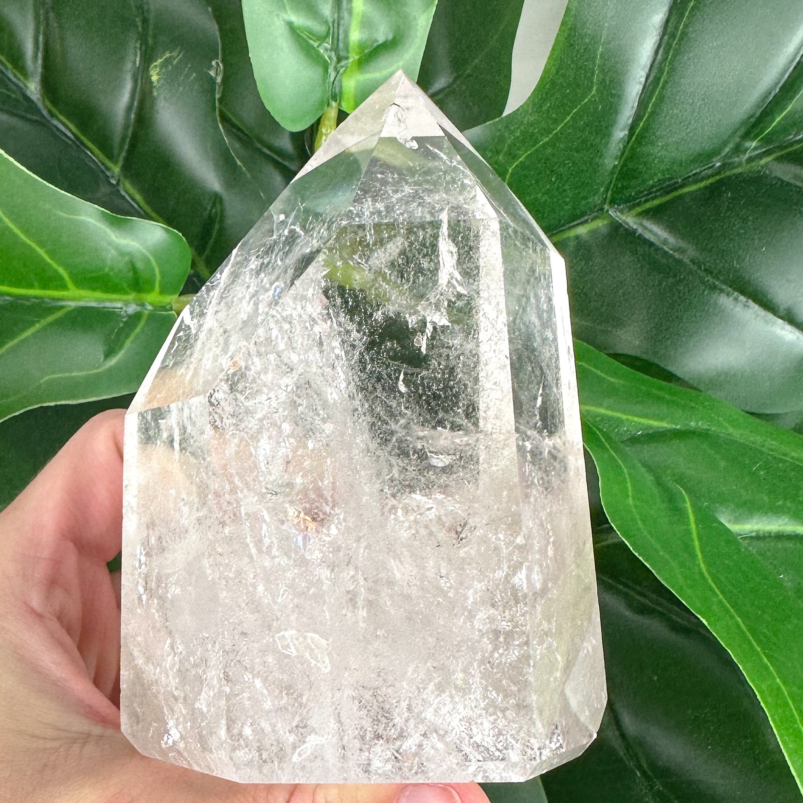 Clear Quartz Generator Crystal | Manifestation, Clarity & Cleansing Energy