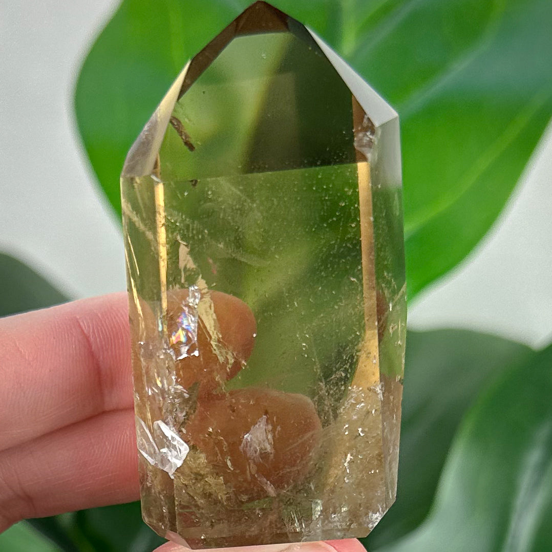 Natural Smoky Citrine Generator | Grounding, Abundance & Protection