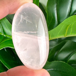Rose Quartz Palm Stone And Tumbles- Choose Your Own!
