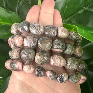 Rhodochrosite Nugget Bracelet | Self Love & Emotional Healing