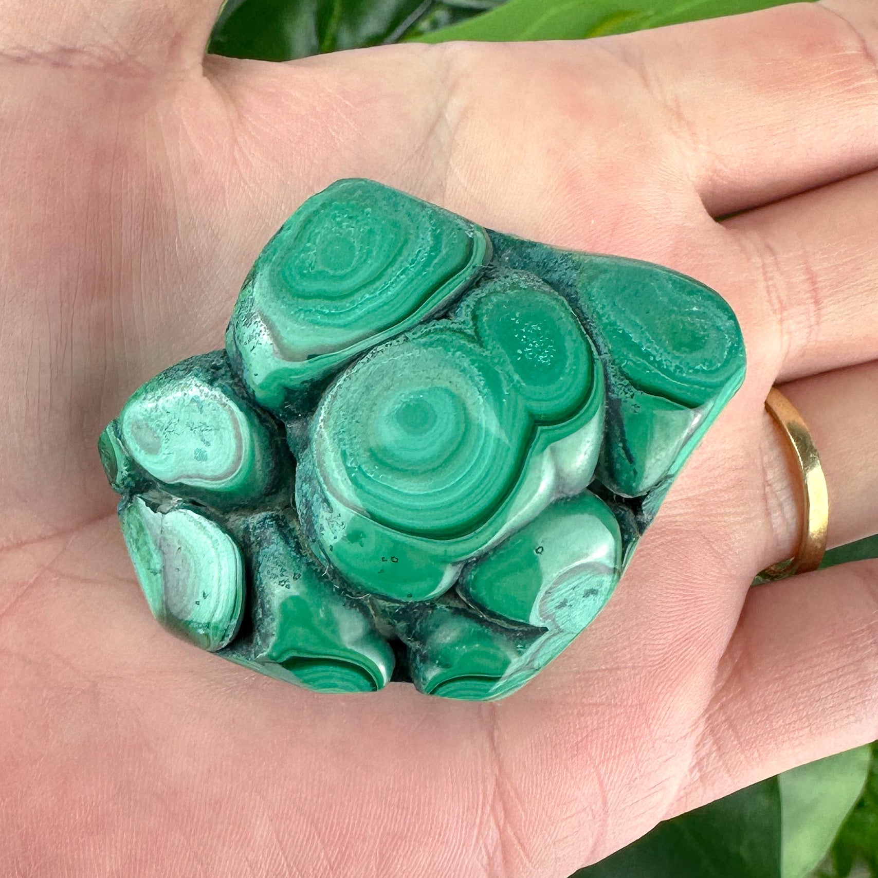 Natural Malachite Freeform | Light Green | 69g