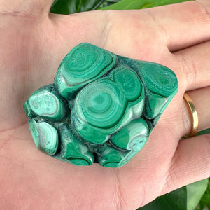 Natural Malachite Freeform | Light Green | 69g