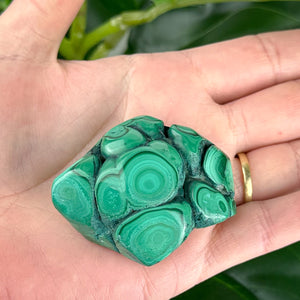 Natural Malachite Freeform | Light Green | 69g