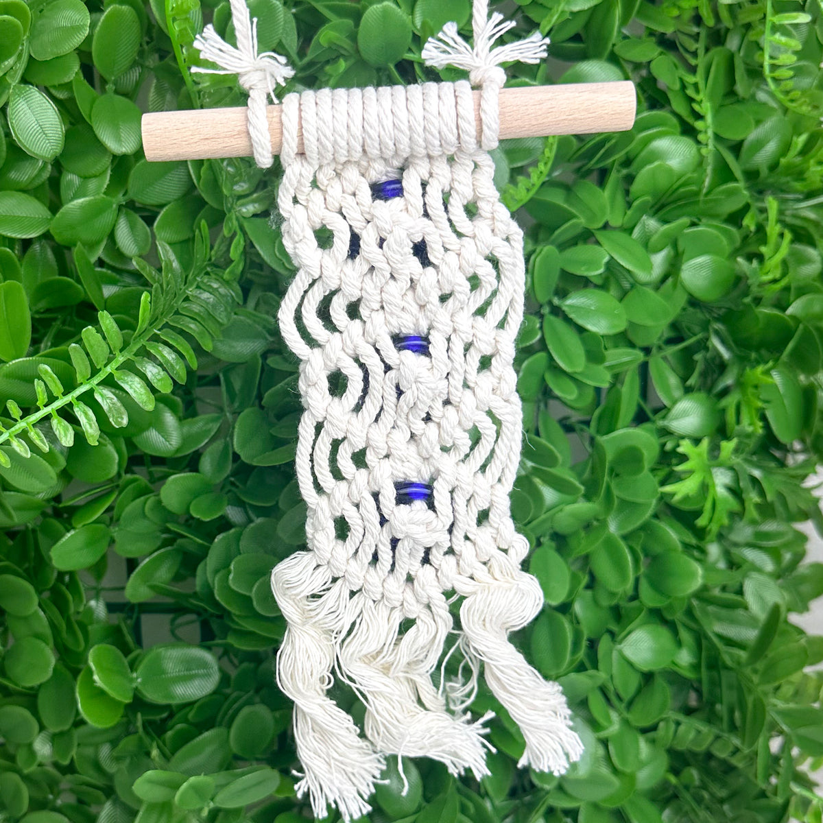 Evil Eye Macrame Wall Hanging | Boho Protection Decor