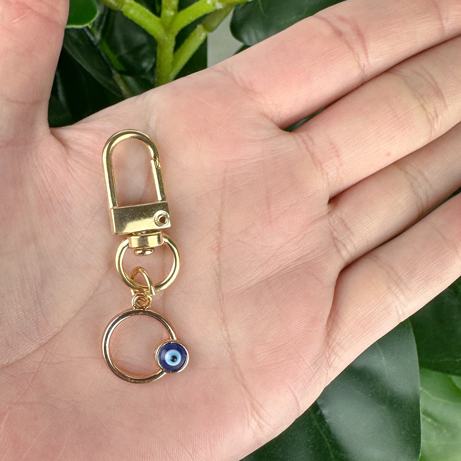 Evil Eye Keychain | Minimal Drop Protection Charm