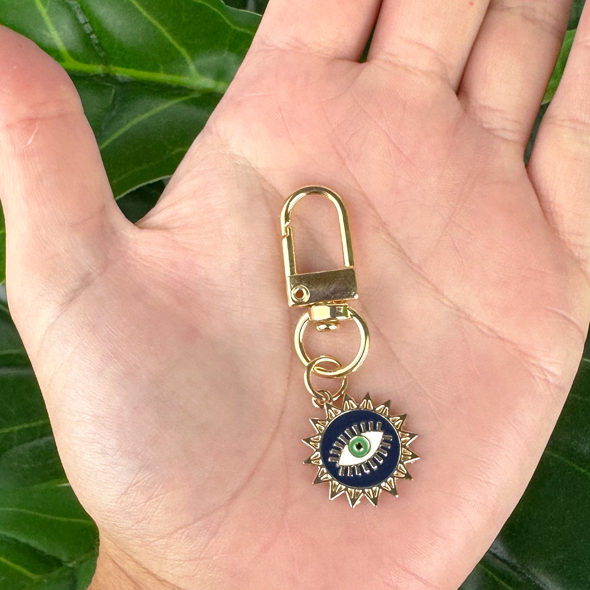 Evil Eye Keychain | Sun Protection Charm