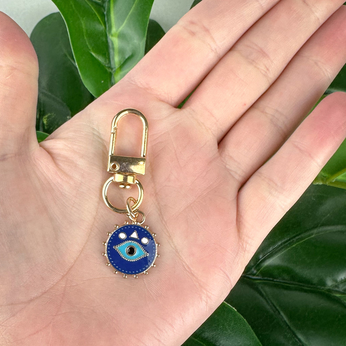 Evil Eye Keychain | Blue Symbol Protection Charm