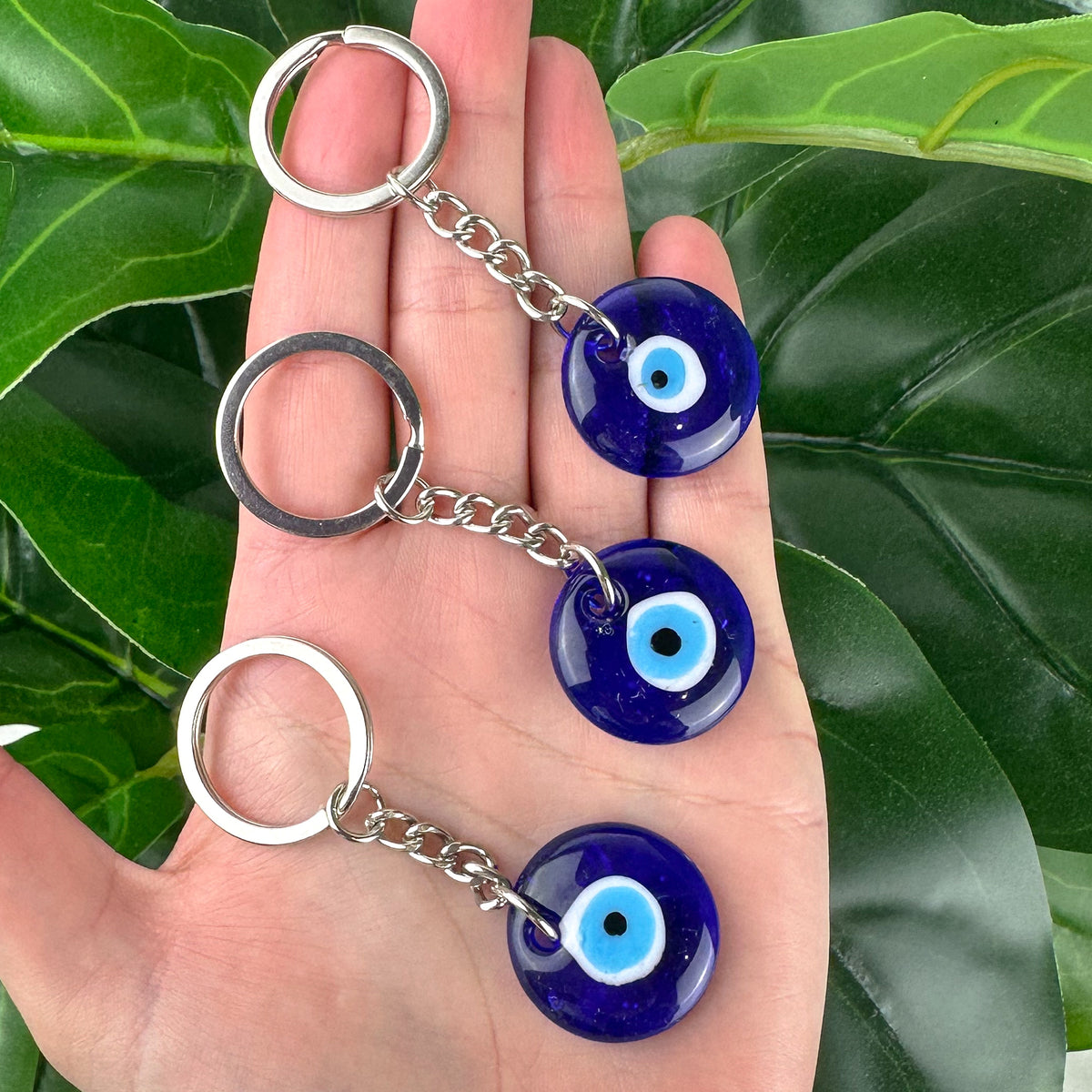 Evil Eye Keychain | Protection & Good Luck Charm