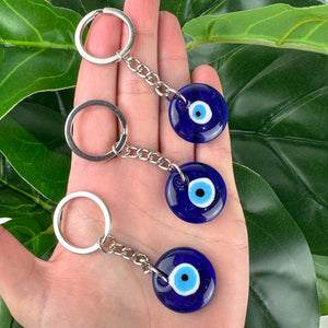 Evil Eye Keychain | Protection & Good Luck Charm