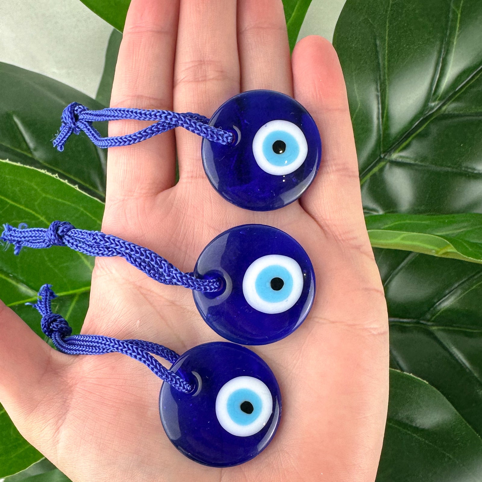 Evil Eye Hanging Charm | Protection Decor for Home or Car