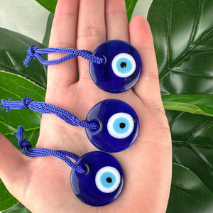 Evil Eye Hanging Charm | Protection Decor for Home or Car