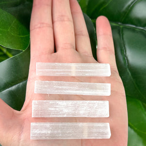 Mini Selenite Stick | Energy Cleansing & Protection Crystal