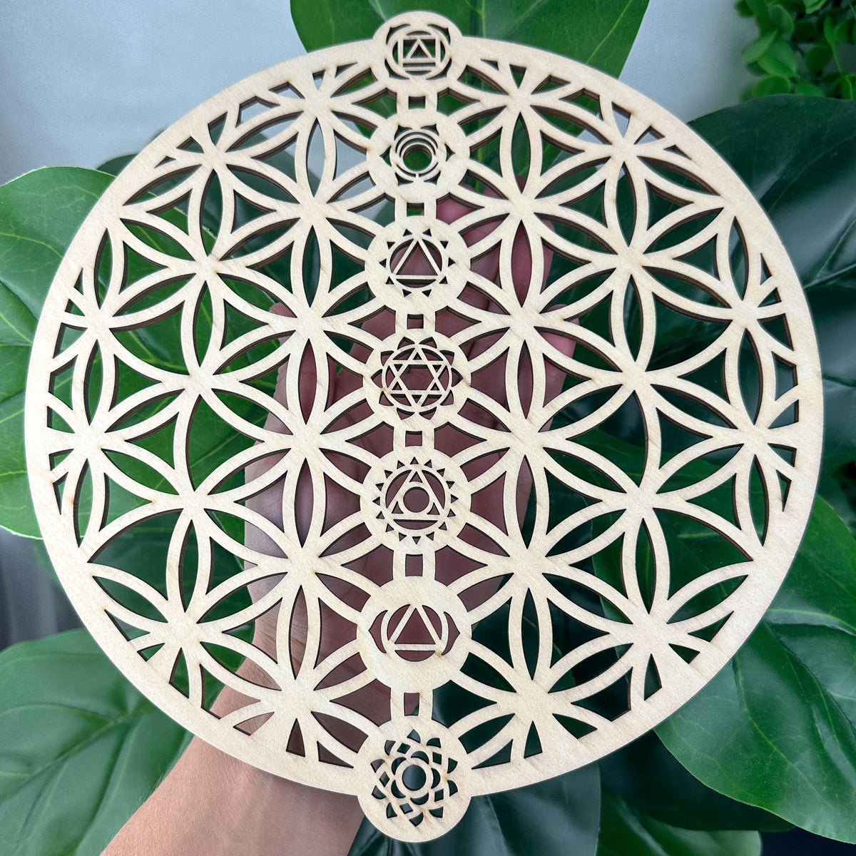 Crystal Grid Board | Manifestation & Spiritual Healing Tool