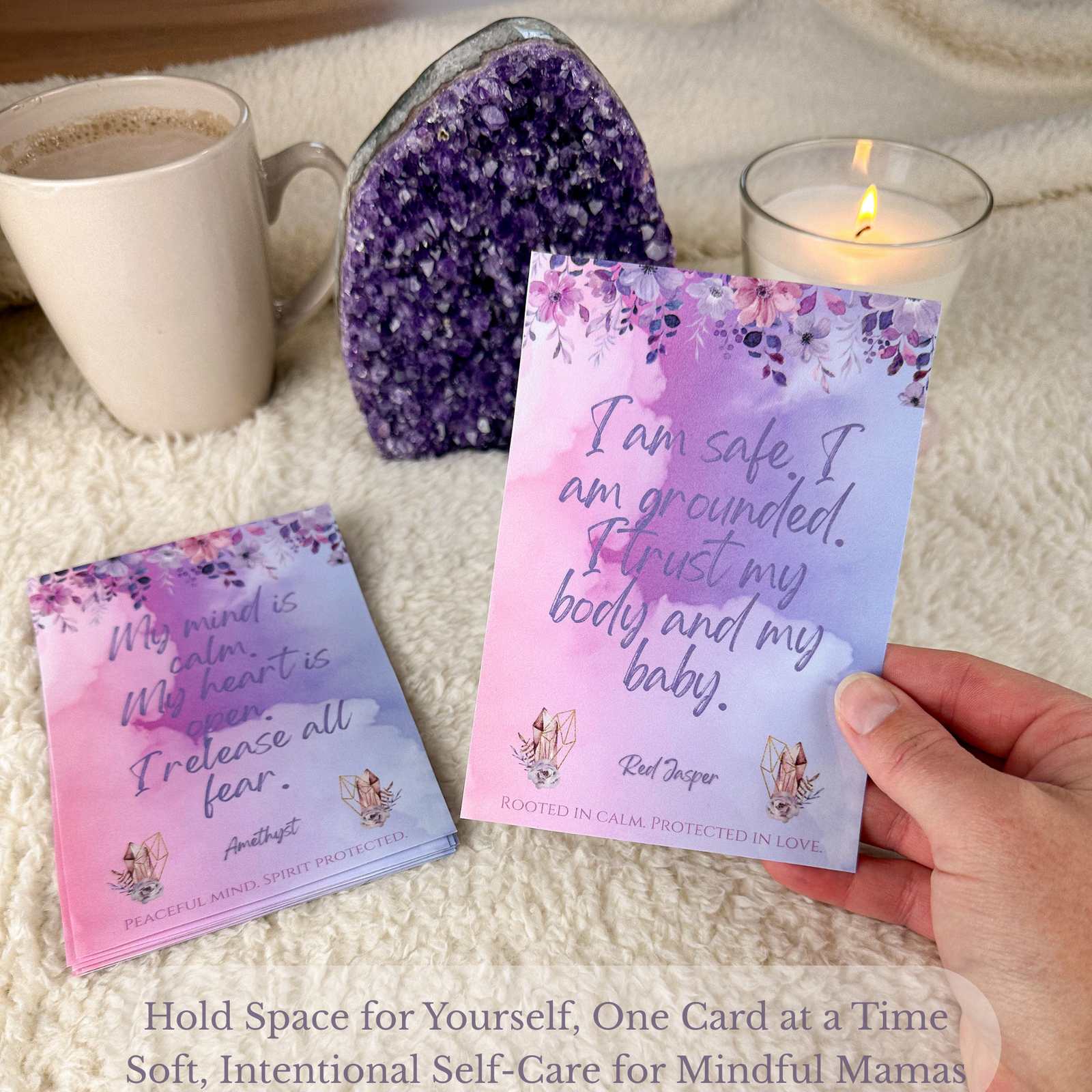 Crystal Mama Digital Affirmation Deck – Printable Cards