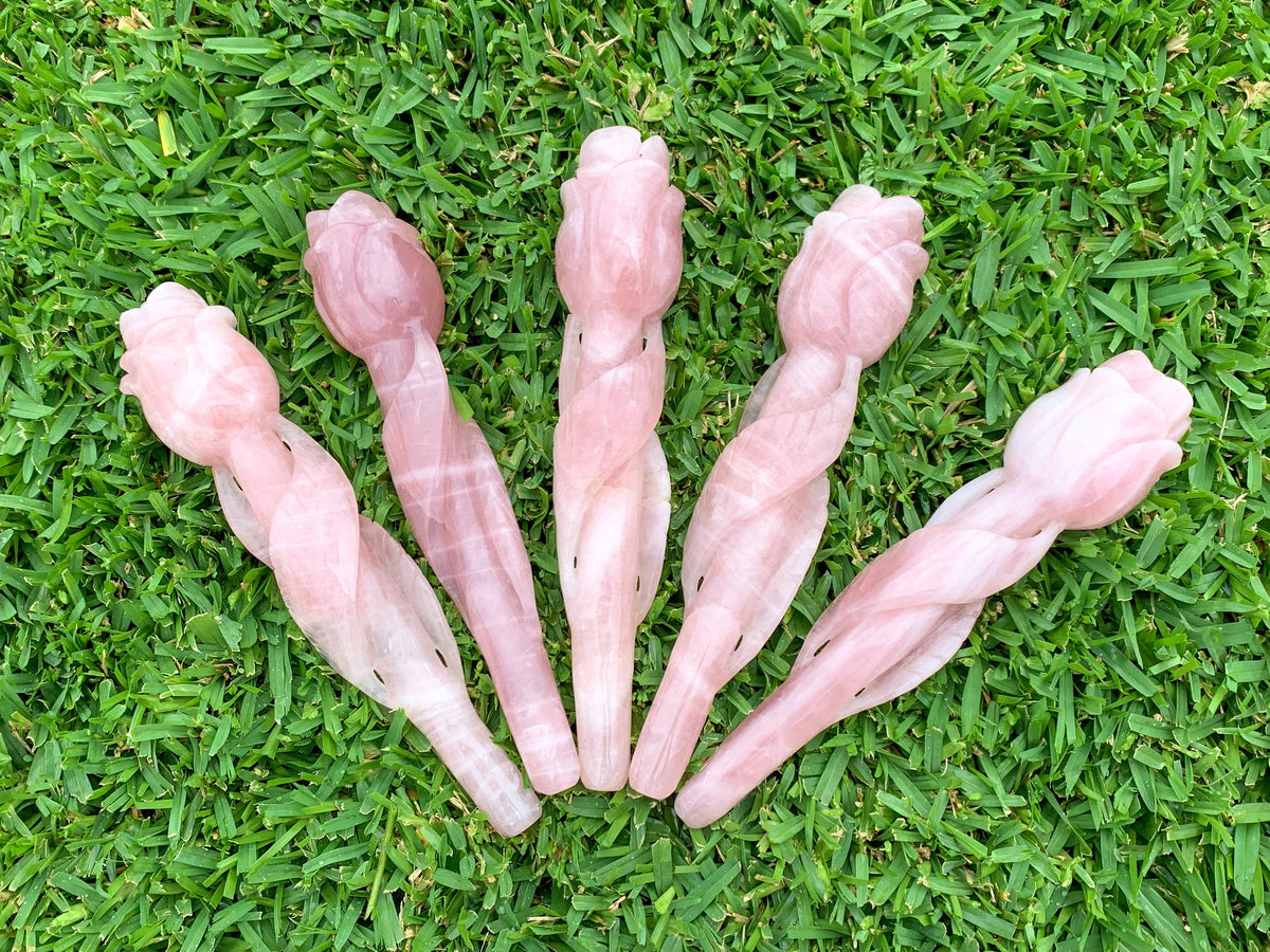 Rose Quartz Rose