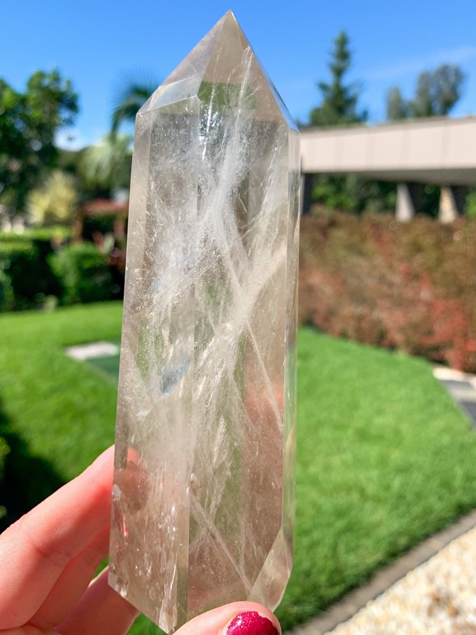 Large Smoky Quartz Point