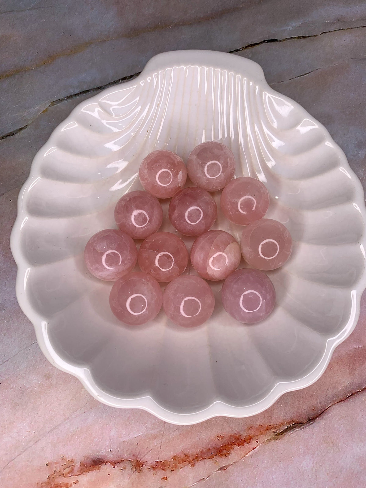 Mini Rose Quartz Sphere