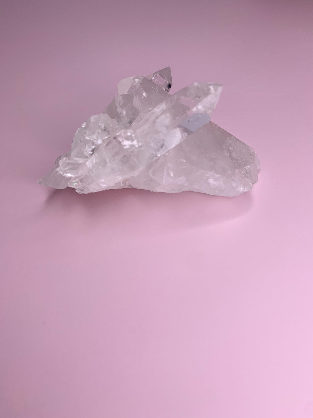 Natural Clear Quartz Cluster