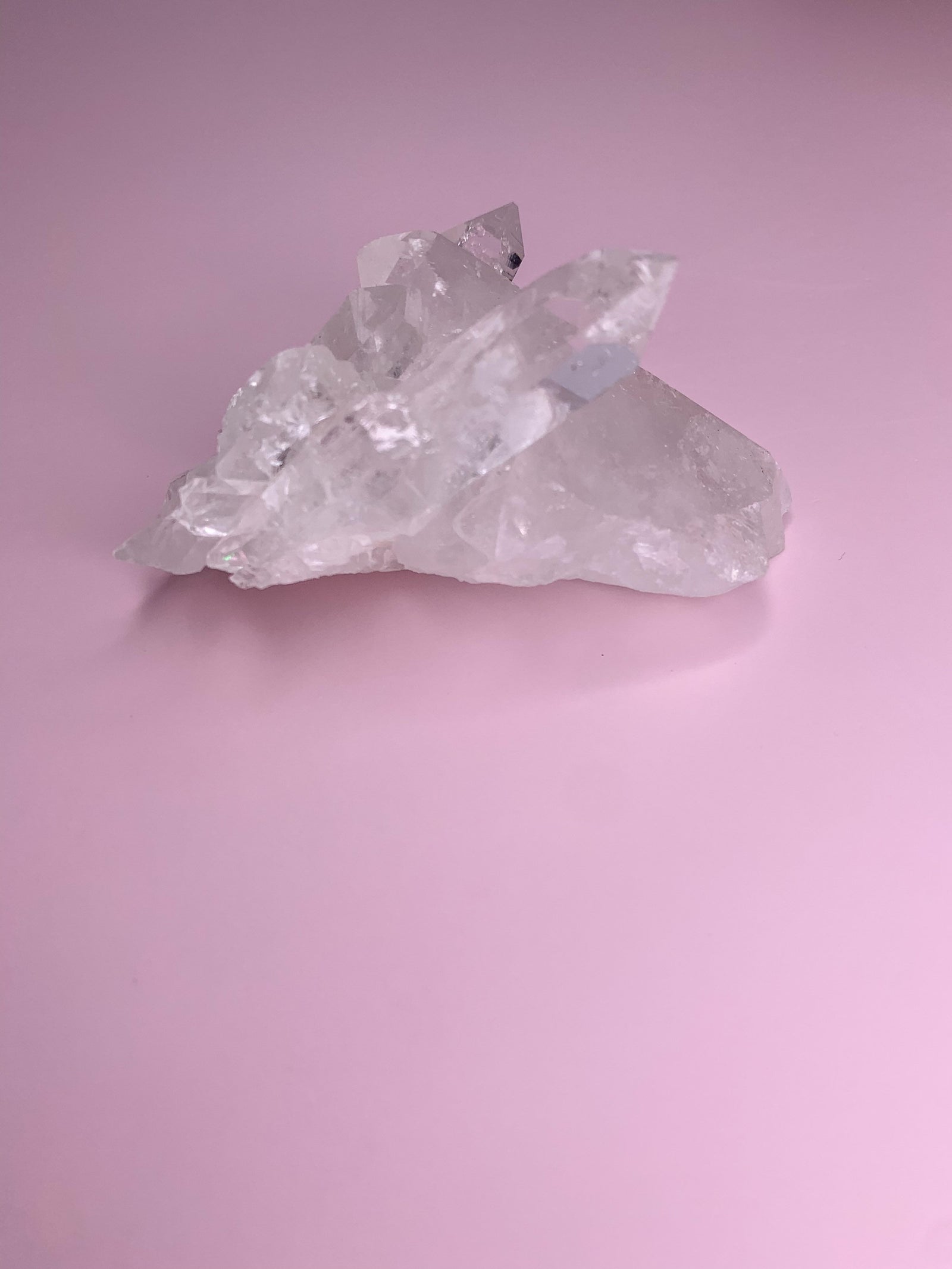 Natural Clear Quartz Cluster