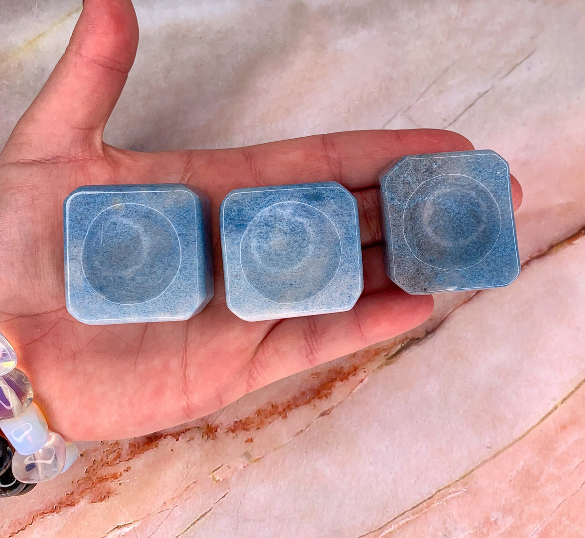 Trolleite Crystal Sphere Stand Carving