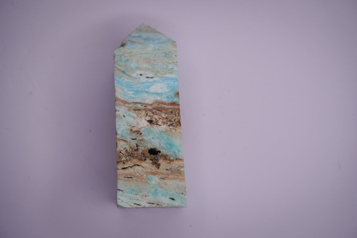 Hemimorphite Druzy Tower