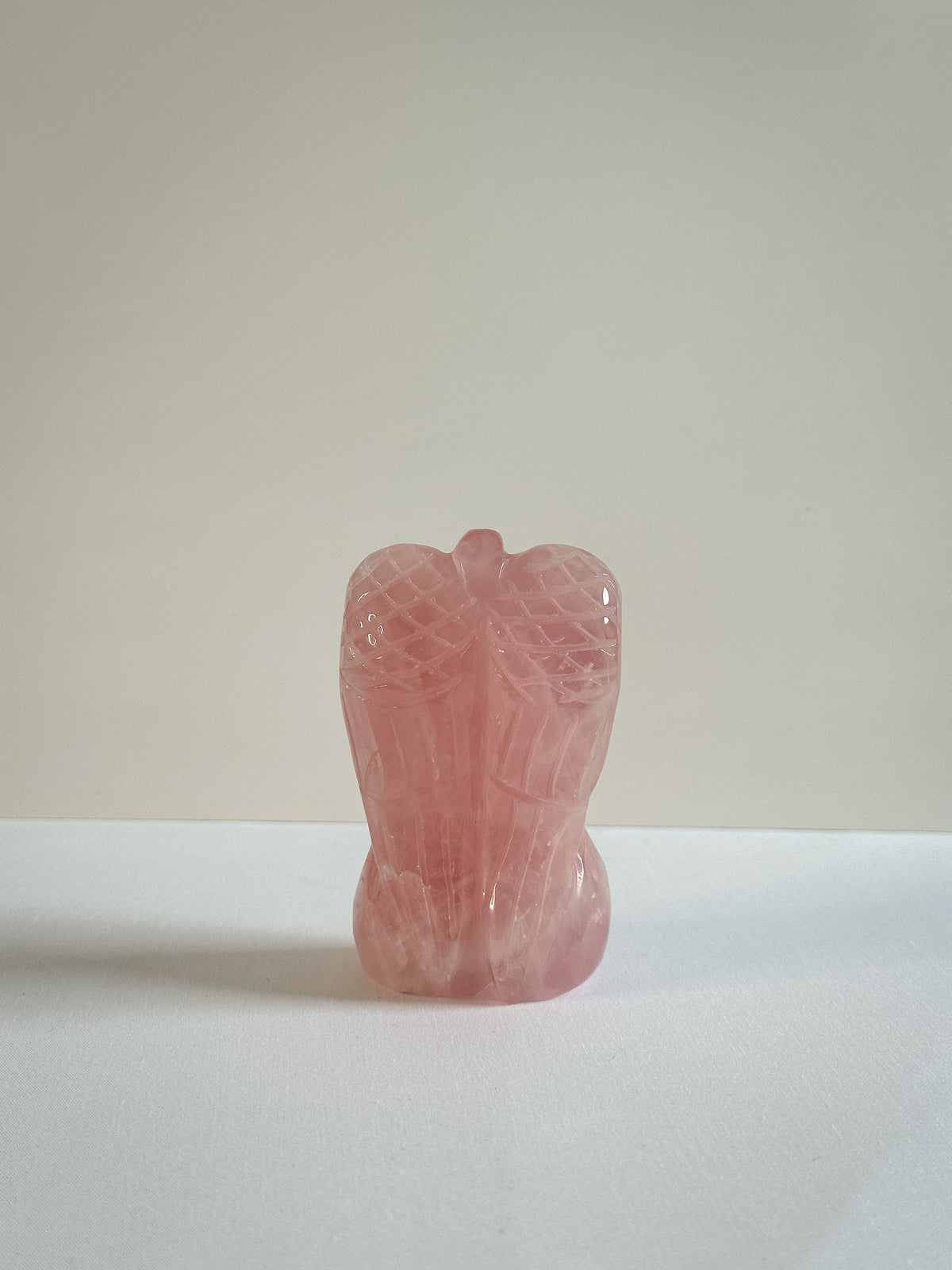Rose Quartz Naked Angel Crystal