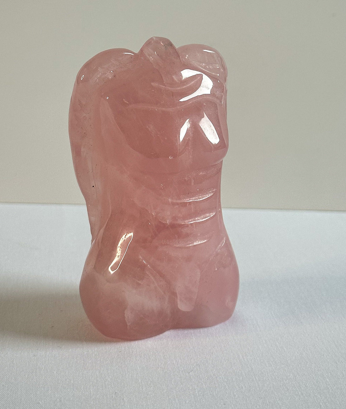 Rose Quartz Naked Angel Crystal