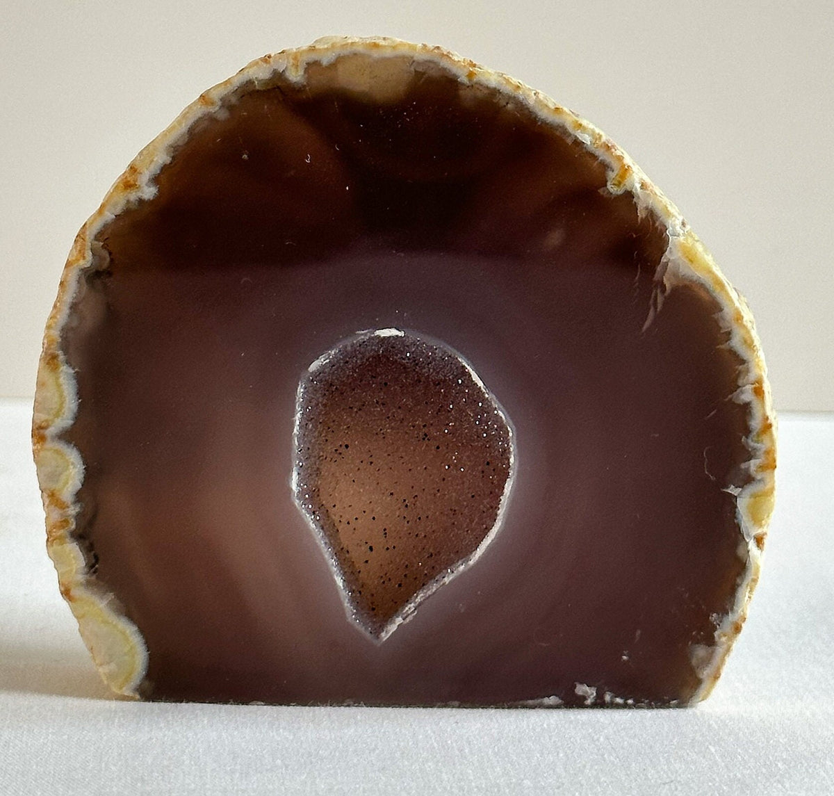 Agate Geode Natural Base cut