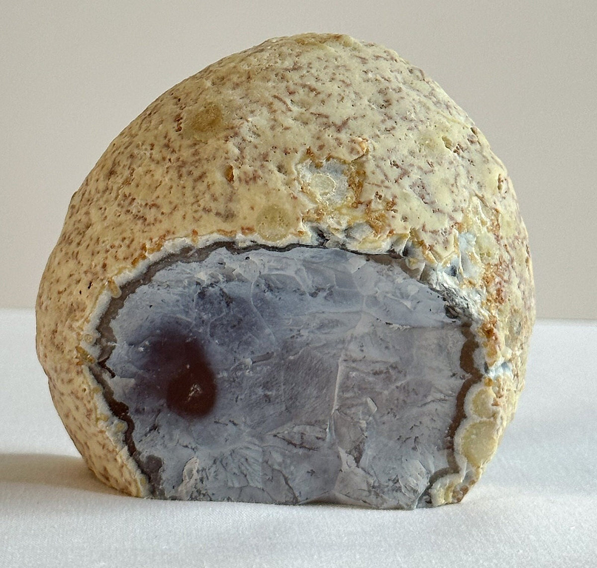 Agate Geode Natural Base cut