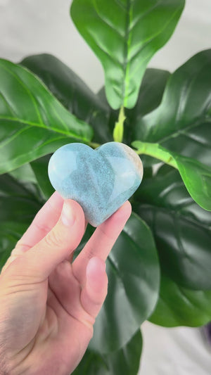 Trolleite Crystal Heart | Peaceful Energy & Intuitive Healing