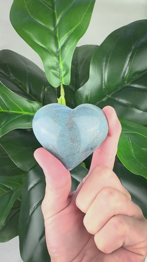 Trolleite Heart Crystal | Intuition, Peace & Spiritual Growth