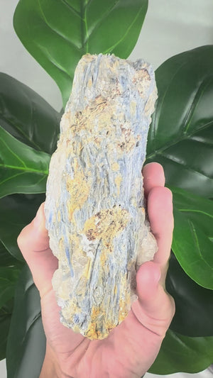 Blue Kyanite Matrix Specimen | Alignment, Intuition & Inner Peace