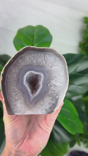 XL Agate Druzy Geode | Luxury Statement Crystal Décor